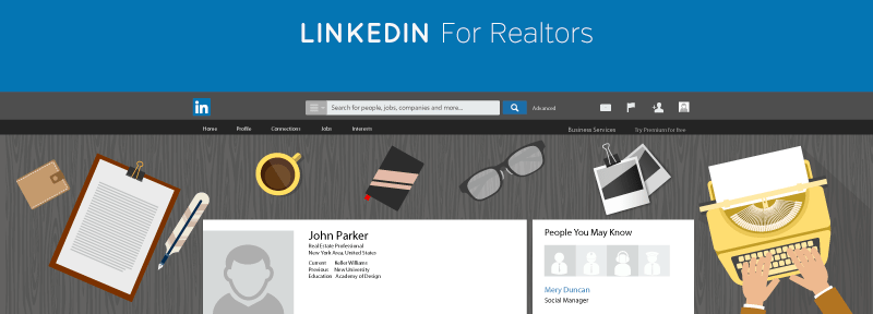 linkedin profile for real estate agents