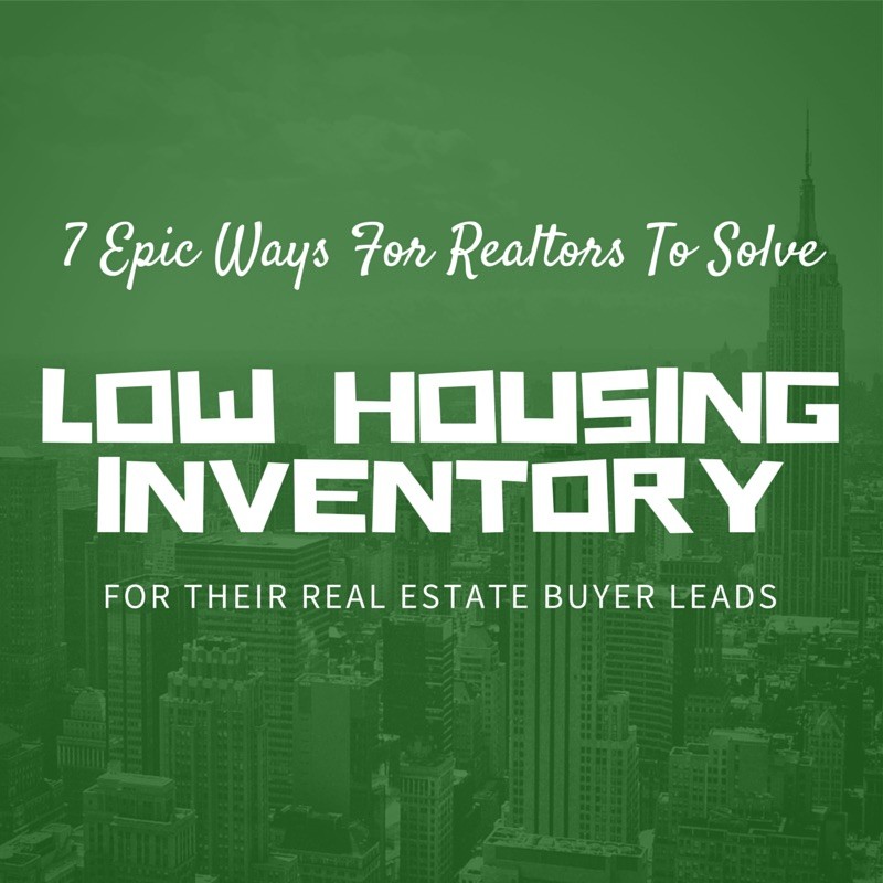 low housing inventory solutions