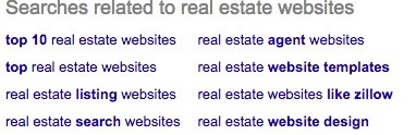 Real Estate Websites & Google Search