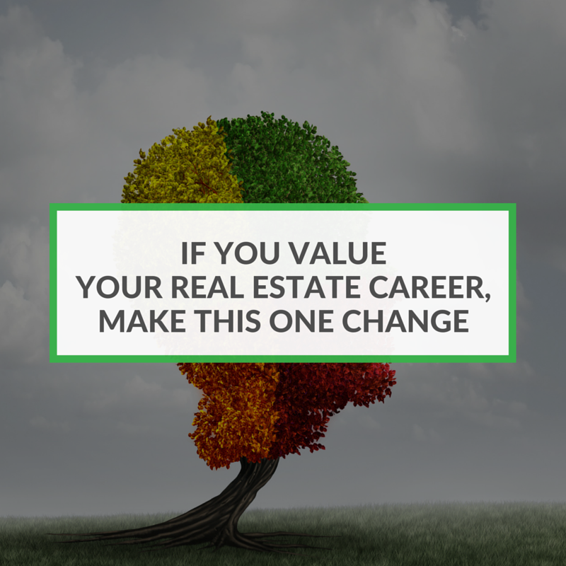 If you value your real estate career at all, make this one change to your followup system.
