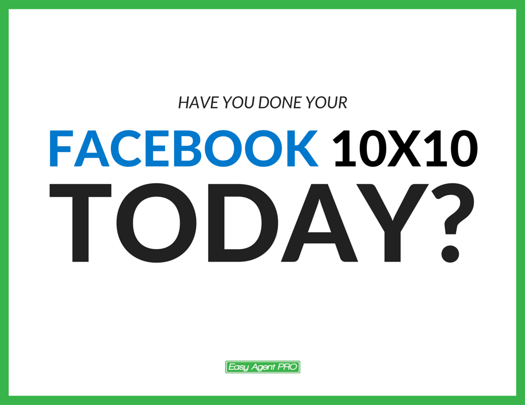 Facebook 10X10