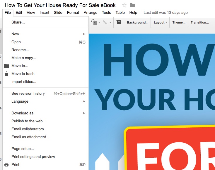 How_To_Get_Your_House_Ready_For_Sale_eBook_-_Google_Slides