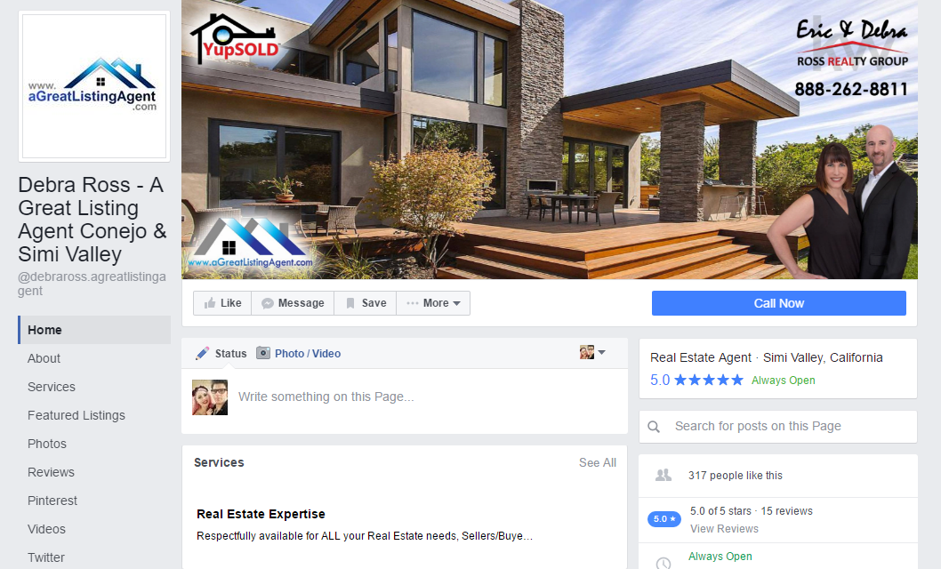 Real Estate Facebook Page Template from www.easyagentpro.com