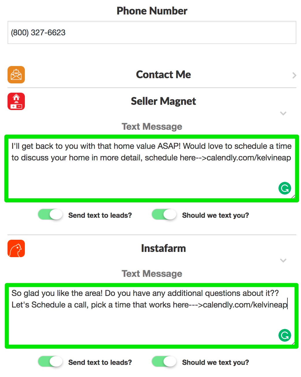 real estate follow up system