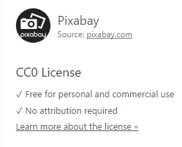 pexel attribution