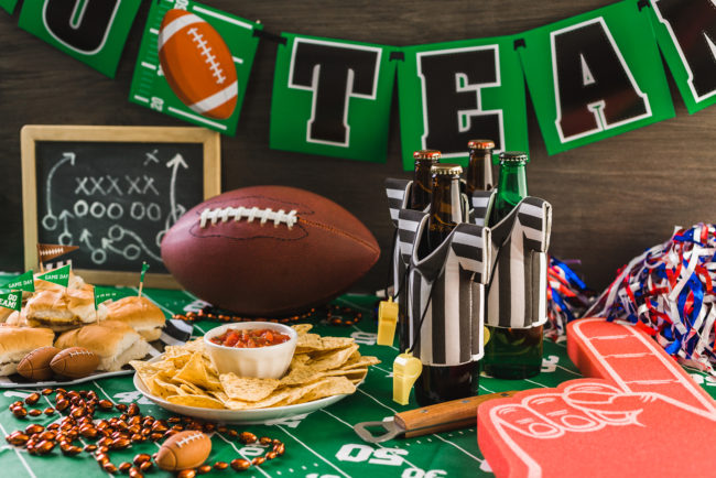 Fall real estate lead generation - football party