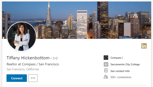 LinkedIn for real estate - High converting profile