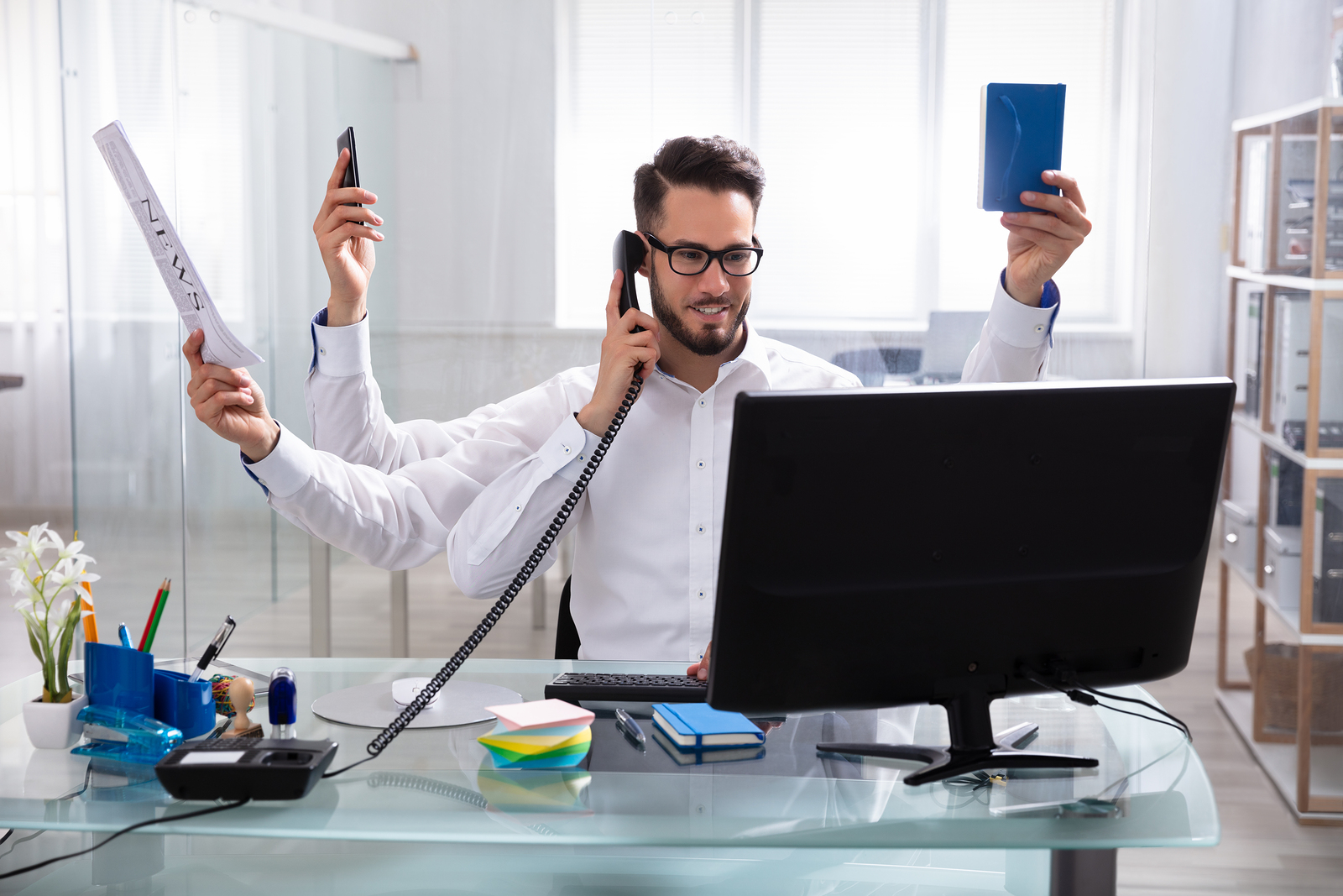 Manage your time; be more productive