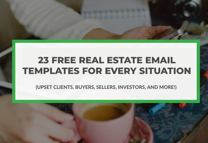 23 REAL ESTATE EMAIL TEMPLATES