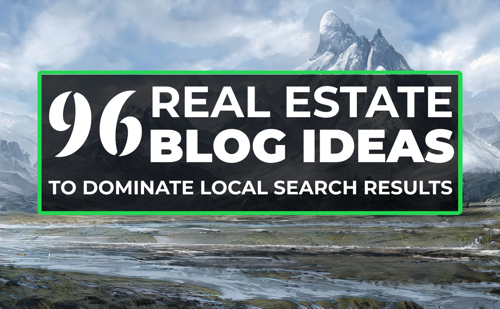 real estate blog ideas