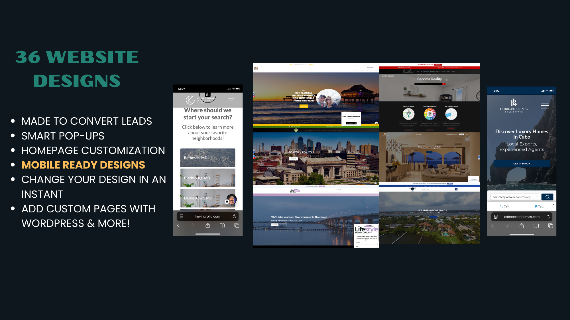 36 WEBSITE DESIGNS