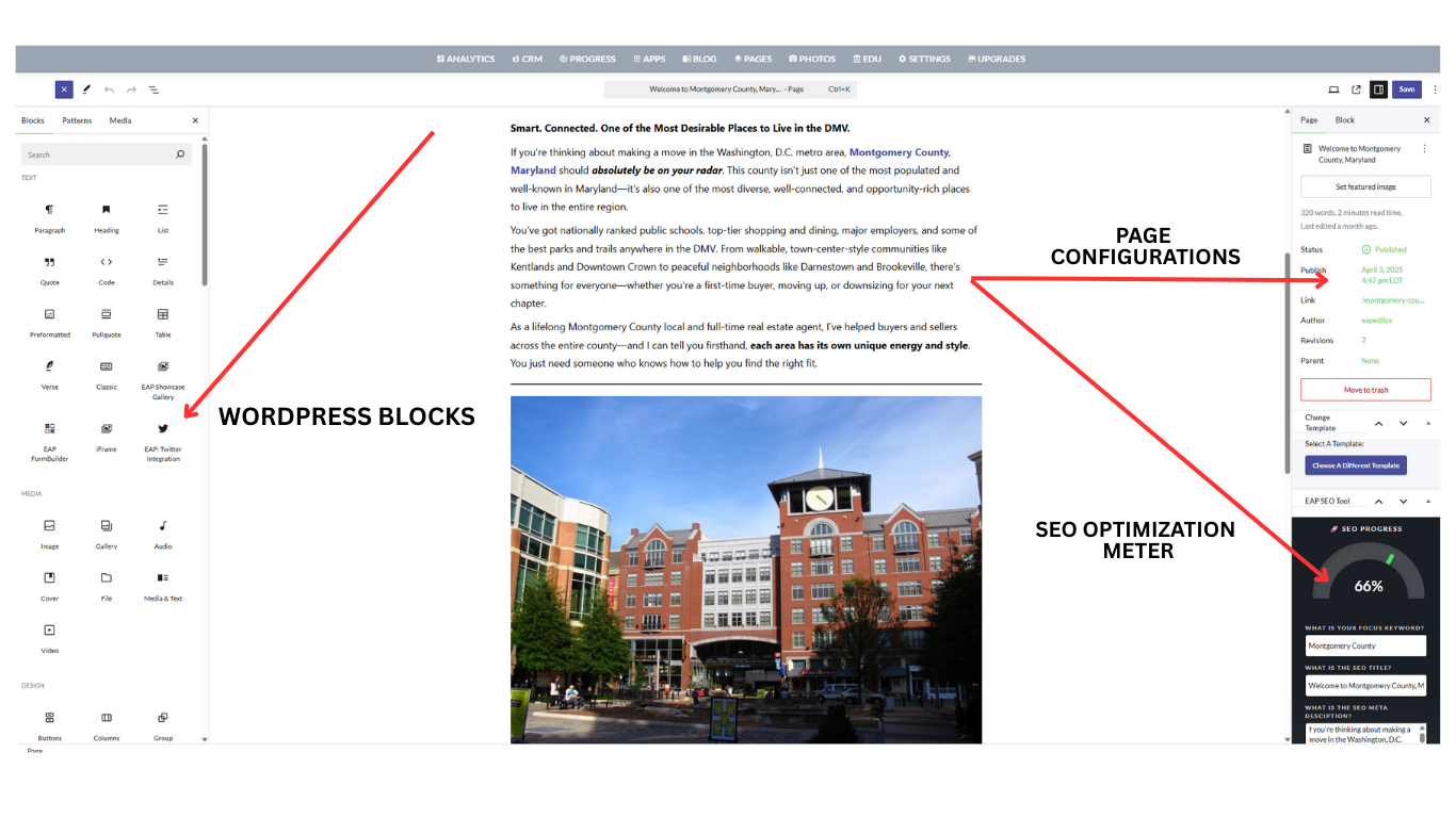 Built for Real Estate Pros Who Want More From Their Website
